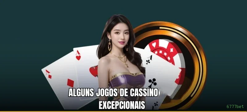 Lista de jogos para 6777bet casino section